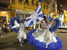 Desfile do Bambas da Serra no Carnaval 2010 - Foto: Arquivo Portal Ter