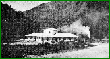 Estação da Estrada de Ferro no Alto, década de 20.