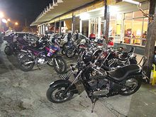 Algumas das motos presentes no Moto Fest 2007 - Clique para ampliar - Foto: Portal Ter