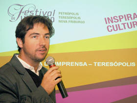 Ricardo Braga, gerente do SESC Terespolis - Foto: Marco Esteves