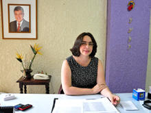 Secretria Municipal de Educao, Professora Magali Tayt-Sohn.