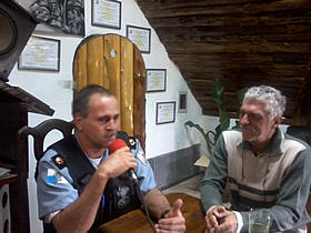 Entrevista do Comandante da PM, Coronel Mafia no programa 'Ideias e solues' - Foto: Divulgao da Rdio Brasil Rural FM