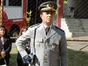 Flavio Castro, Tenente Coronel do Corpo de Bombeiros.