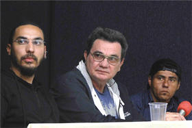 Os palestrantes rato Diniz, Joo Roberto Ripper e Severino Silva - Foto: Claudio Furtado