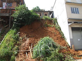 Comunidade atingida pelas chuvas de 06/04 - Foto de arquivo: Portal Ter