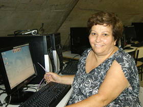 Coordenadora Pedaggica do CEFOP, Ftima Machado - Foto: Marcelo Ferreira