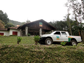 Sede Administrativa do Parque Natural Municipal Montanhas de Terespolis - Foto: Raimundo Lopes