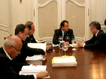 Reunio com o Governador Srgio Cabral - Foto: Roberto Ferreira