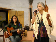 Patrcia Arajo e Dona Menininha na 7 edio do evento - Foto: Cludio Furtado