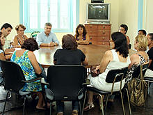 Empreendedoras em reunio com a Prefeitura - Foto: Marco Esteves