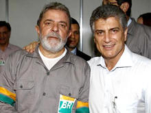 Presidente Lula e Prefeito Jorge Mario - Foto: AsCom