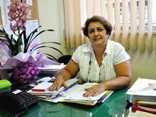 Secretria Municipal de Sade Solange Cirico - Foto: Roberto Ferreira