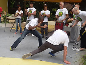 Capoeira no Soberbo - foto: SecTur
