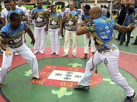 Encontro de Capoeira em 2014 - Foto de arquivo