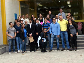 Estudantes na 110 DP - Foto: Unifeso