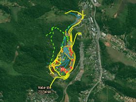Mapa interativo de georreferenciamento do Campus Quinta do Paraso - Imagem do site
