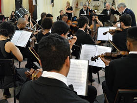 Concerto da Orquestra da Universidade Candido Mendes - Foto: PMT