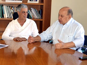 Prefeito Tricano recebe deputado federal Simo Sessim - Foto: AsCom PMT