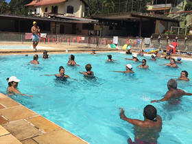 Hidroginástica - Foto: AsCom PMT
