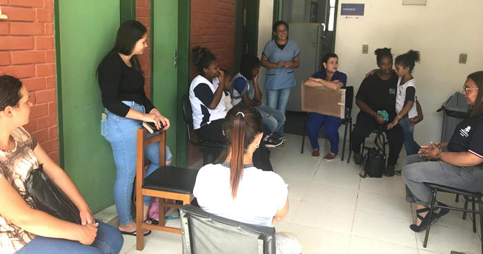 Assistidos um total de 135 pessoas durante a Ação Social em Água Quente. Foto: PMT