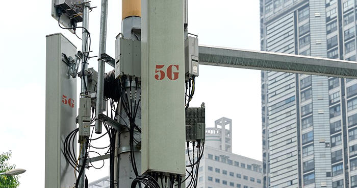 Antena 5G - Imagem ilustrativa