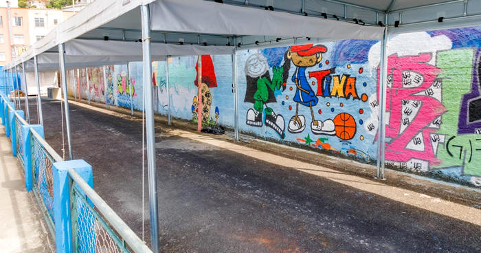 Feria passa para a Praça de Esportes Radicais - Foto: AsCom PMT