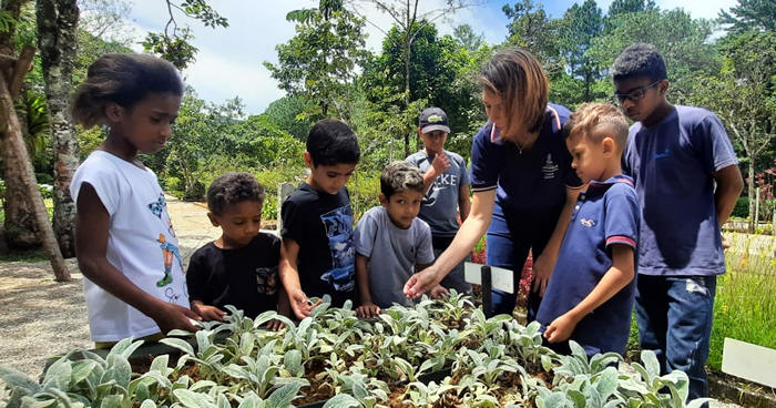 Passeio guiado ao Horto Municipal de Teresópolis - Foto: AsCom PMT