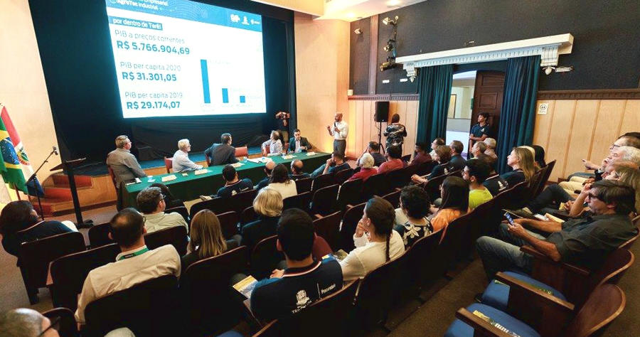 Apresentação do Condomínio Empresarial AgroTec Industrial de Teresópolis - Foto: AsCom PMT