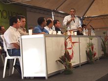 Christino �ureo, sec. de Estado de Agricultura - Clique para ampliar - Foto: Portal Ter�