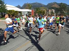 Largada da corrida rstica em 2008 - Foto: Portal Ter / Arquivo