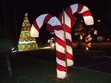 Decorao no Soberbo (Centro Turstico) em 2008 - Foto: Portal Ter