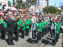 Banda da Escola Mariana Leite Guimares - Clique para ampliar - Foto: Portal Ter