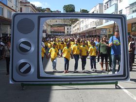 Desfile cívico - Foto de arquivo Portal Terê