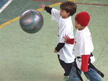 Dizer n�o ao sedentarismo desde cedo � um dos objetivos do Dia do Desafio 2007 - Clique para ampliar - Foto: Portal Ter�