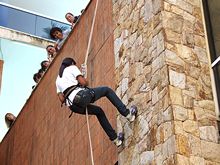 Rapel no Sesc Teres�polis - Clique para ampliar - Foto: Portal Ter�