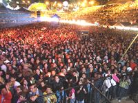 Parque de Exposies no show de Bruno e Marrone, em 2006 - Foto: Portal Ter