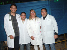 Posto médico de plantão durante toda a festa - Clique para ampliar - Foto: Portal Terê