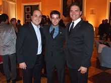 Presidente do Fecomrcio-RJ, Orlando Diniz, Pres. do Sincomrcio Terespolis, Igor Edelstein, e o empresrio Rodinei, tambm do Sincomrcio - Clique para ampliar - Foto: Portal Ter