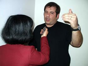 Abertura do Festival de Inverno 2006 - Entrevista com Leandro Hassum - Foto: Portal Ter