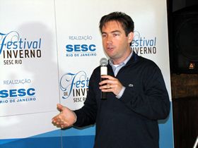 Gerente do Sesc Teresópolis, Ricardo Braga - Clique para ampliar - Foto: Portal Terê