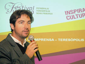 Ricardo Braga, gerente do SESC Teresópolis - Foto: Marco Esteves
