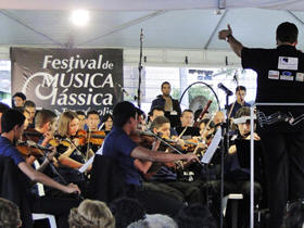 Orquestra Sinfnica Jovem de Goinia - Foto: Claudio Furtado