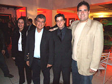 Prefeito eleito Dr. Jorge Mrio e esposa ao lado do Presidente do Sincomrcio, Igor Edelstein, e do Presidente do Terespolis Convention, Ricardo Raposo - Clique para ampliar - Foto: Portal Ter