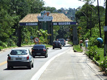 Prtico de entrada da cidade - Clique para ampliar - Foto: Portal Ter