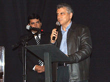 Prefeito Jorge Mario durante o lanamento do site - Clique para ampliar - Foto: Portal Ter