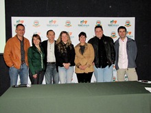 Representantes do Comit Gestor presentes no evento - Clique para ampliar - Foto: Portal Ter