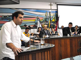 Secretrio Especial de Fiscalizao de Obras Pblicas, Michelangelo Pimentel - Foto: Roberto Ferreira