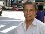Balthazar Lindes da Silva aprovou o servio - Foto: Marco Esteves