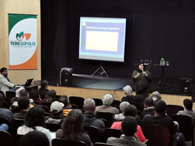 Palestra na abertura: Promotora de Justia, Dra. Anaza Malhardes - Foto: Roberto Ferreira
