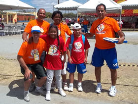 Apoio e atletas no local das provas - Foto: SMEL